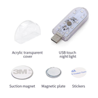 Touch Sensor Car Interior Ambient  Lights - 2 Pack