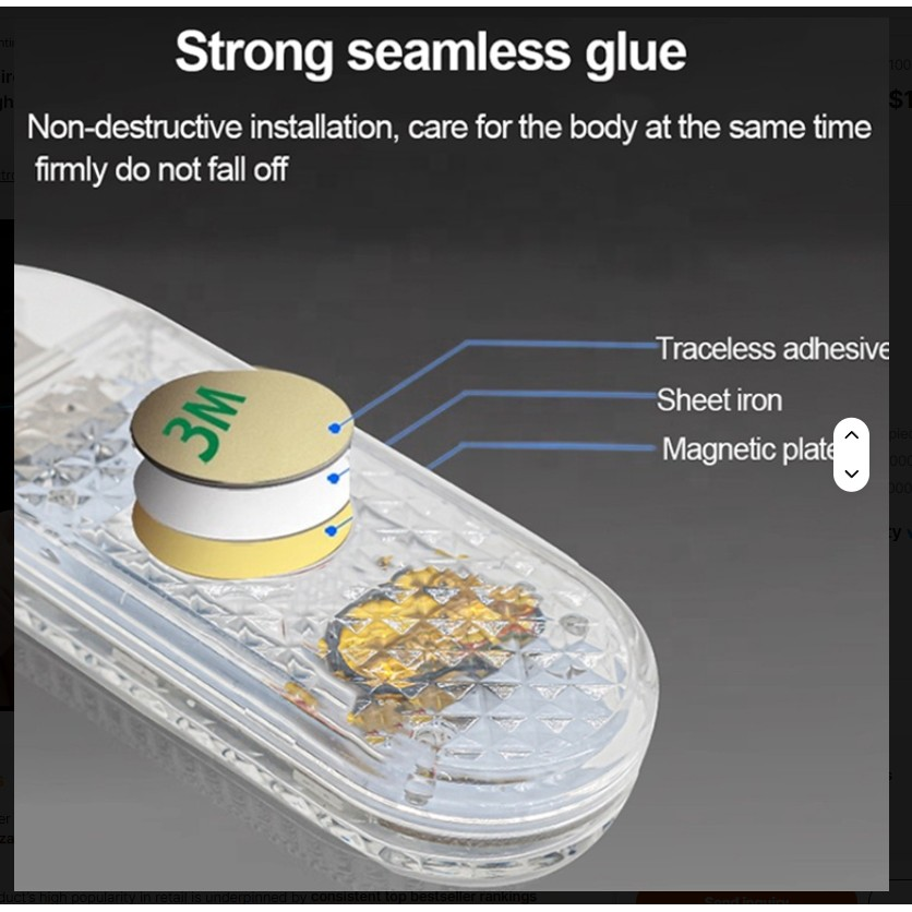 Touch Sensor Car Interior Ambient  Lights - 2 Pack