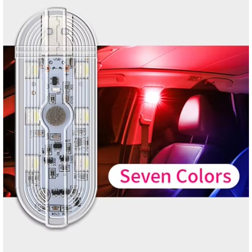 Touch Sensor Car Interior Ambient  Lights - 2 Pack