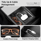 For 2025 2026 Tesla Model Y Juniper Accessories Center Console Organizer