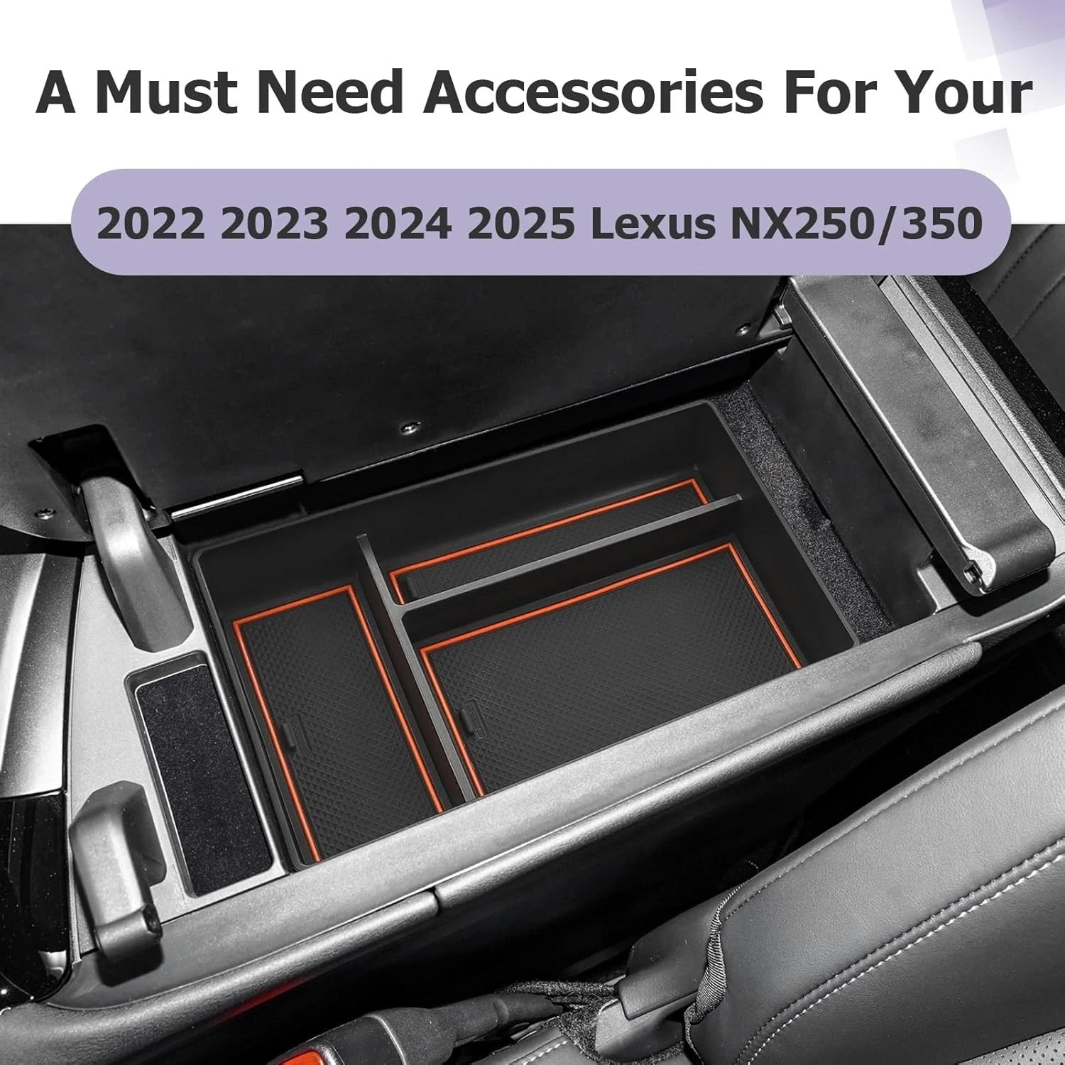 2022-2026 Lexus NX Center Console Organizer Tray