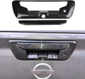 For Nissan Frontier 2022 - 2024 ABS Carbon FiberRear Tailgate Trunk Door Handle Cover