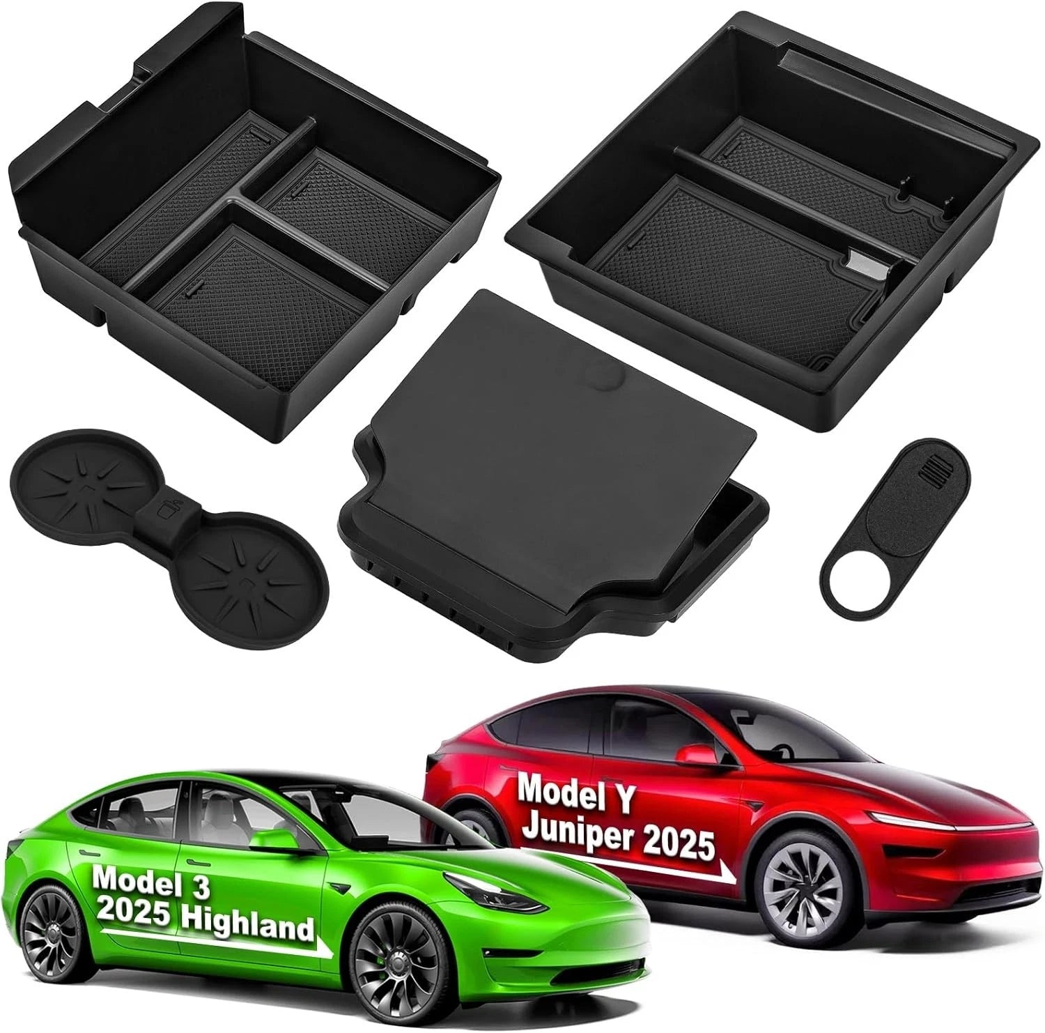 2024 - 2026 Tesla Model 3 Center Console Organizer