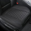 Black Panther 1 Pair Front Bottom Seat Covers Faux Leather