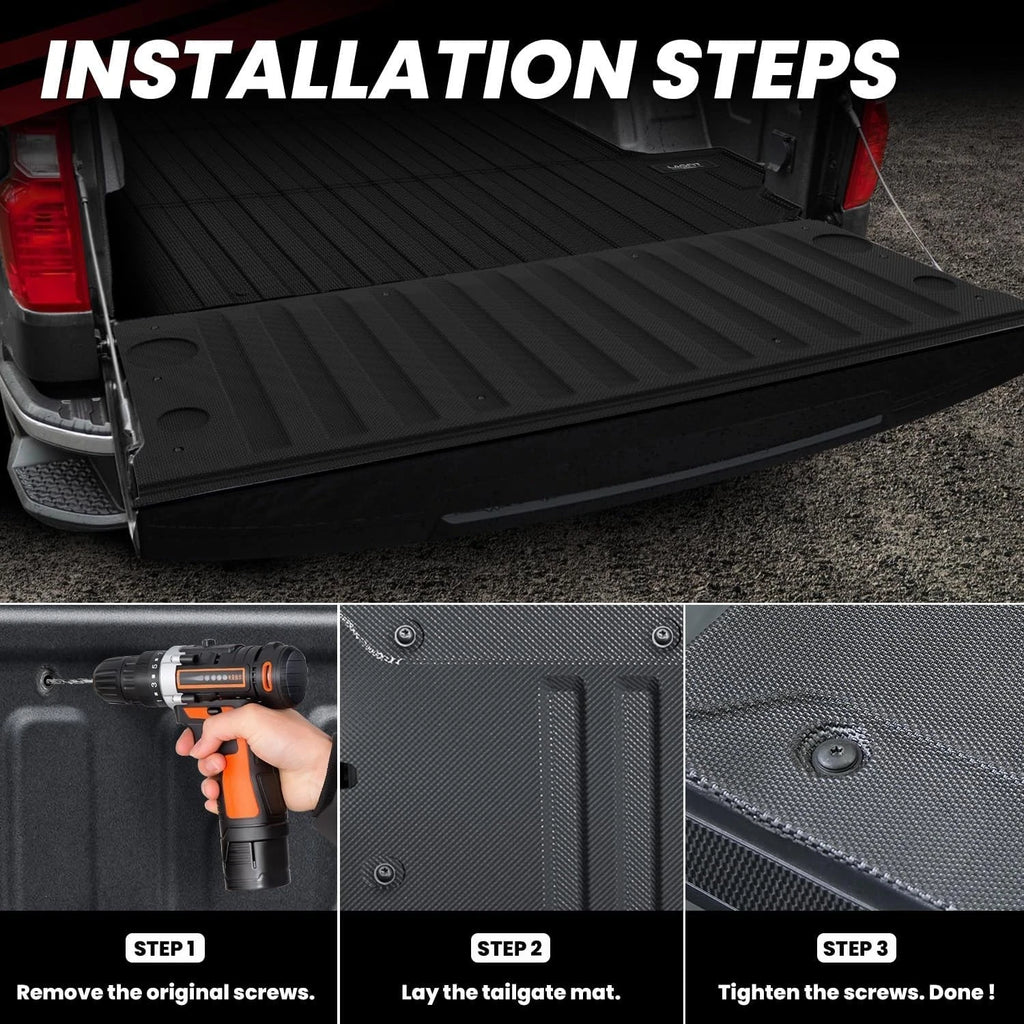 2019-2026 Chevrolet Silverado All Weather Truck Pad Mat (Open Box)