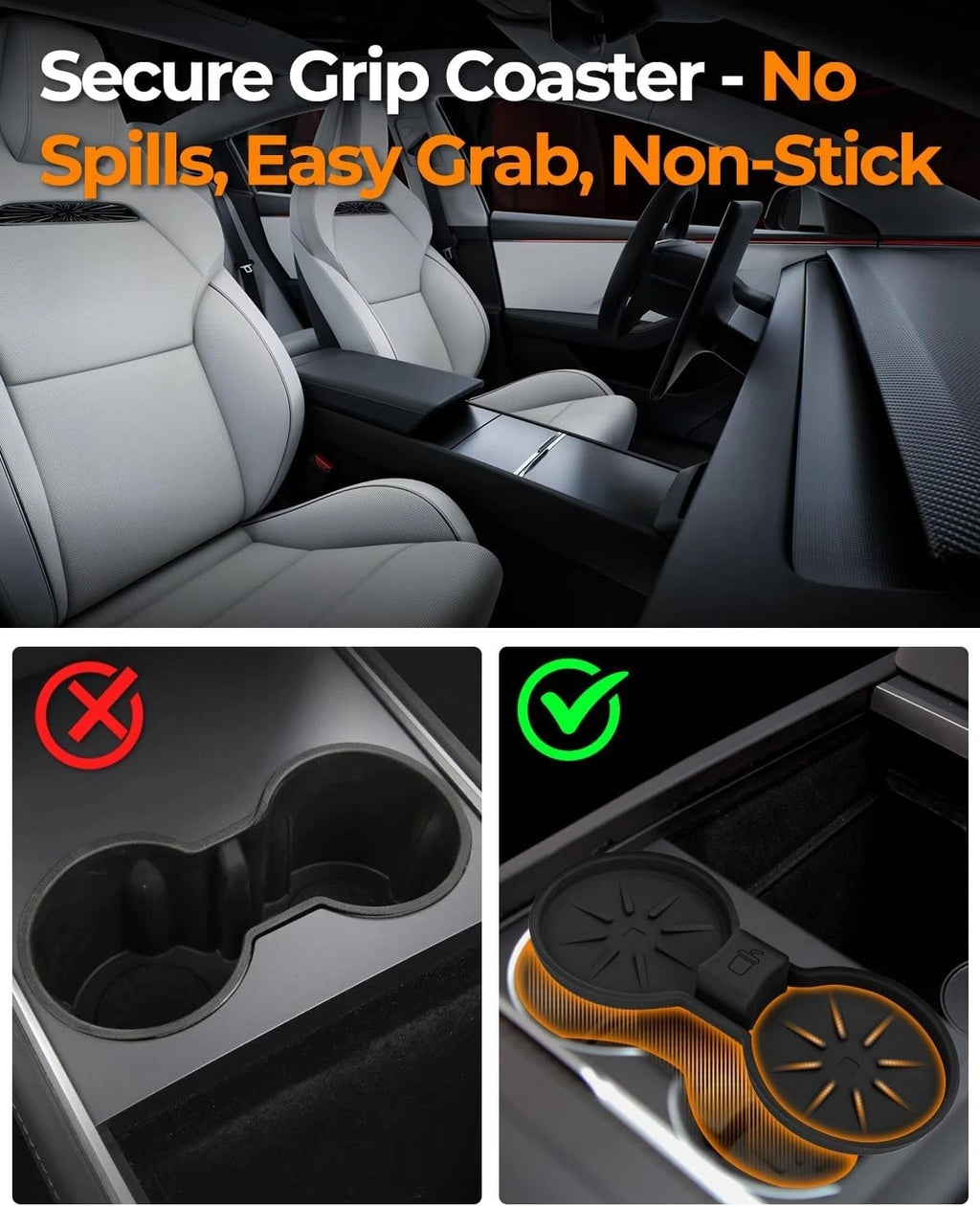 2024 - 2026 Tesla Model 3 Center Console Organizer