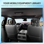 Universal Headrest Molle Panel Tactical Organizer Gadget Holder 2 PCS