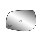 09-13 Corolla Matrix Driver Left Side Mirror Glass With Backing Plate Non-Heated