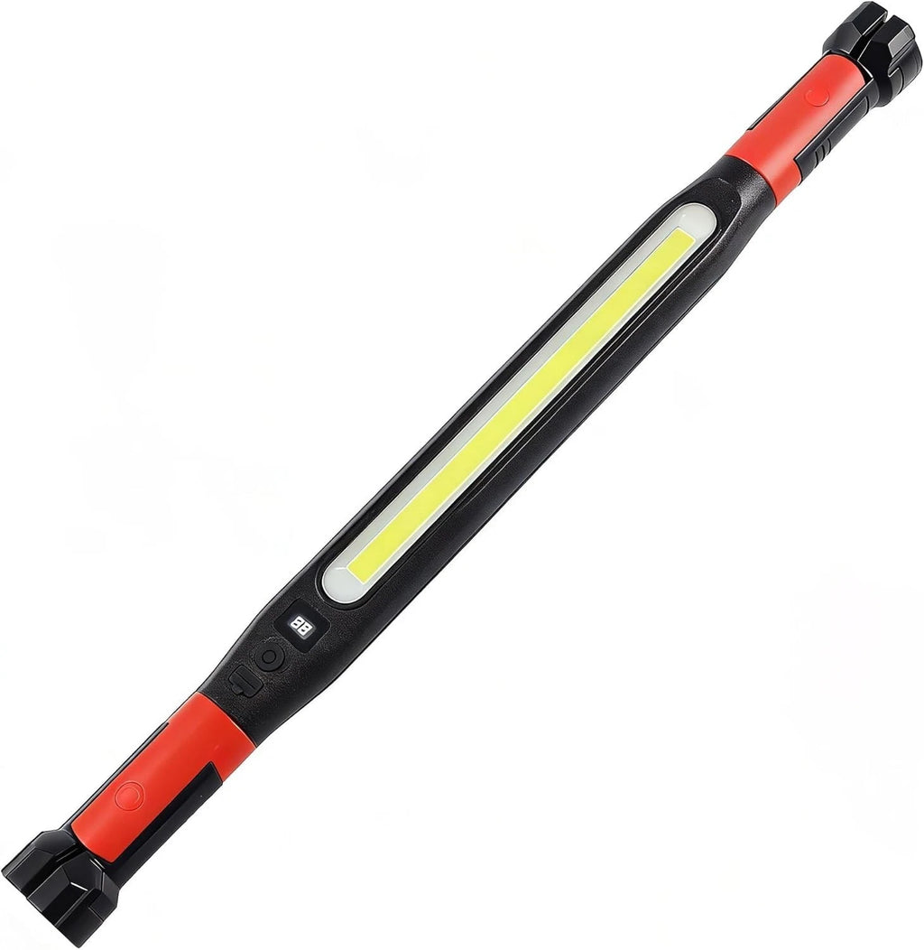 Under Hood Work Light Bar LED Magnetic Light with Hooks Cordless Rechargeable