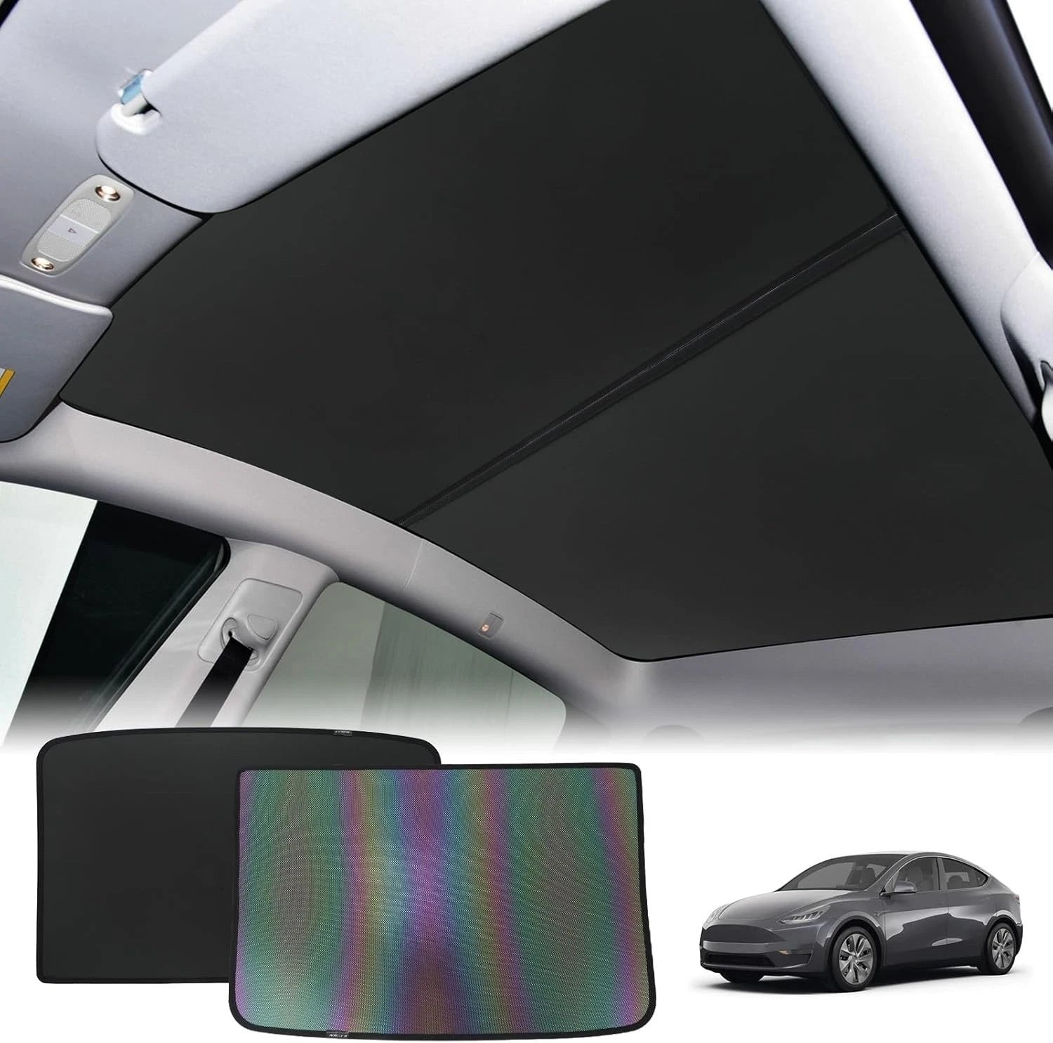 2024-2021 Tesla Model 3 / 2024-2020 Telsa Y Glass Sunroof Sunshade