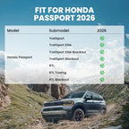 2026 Honda Passport All Weather Backrest Mat (Open Box)