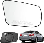 2013-2018 For Altima Nissan Mirror Glass Passenger Side with Backing Plate