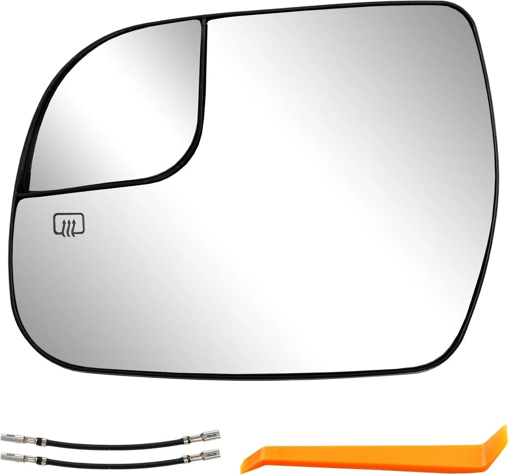 2014 - 2020 Toyota Sienna Driver Side Mirror Glass with Power Heated
