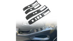 For Nissan Frontier 2022 - 2024 ABS Carbon Fiber Window Lift Trim Switch Panel Cover