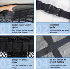 Universal Car Truck Interior Ceiling Net Roof Storage Cargo Mesh Organizer