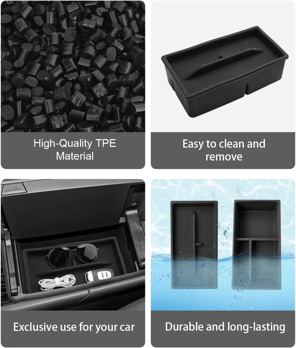 2023-2026 Lexus RX350 Silicone Center Console Organizer Tray 2PCS