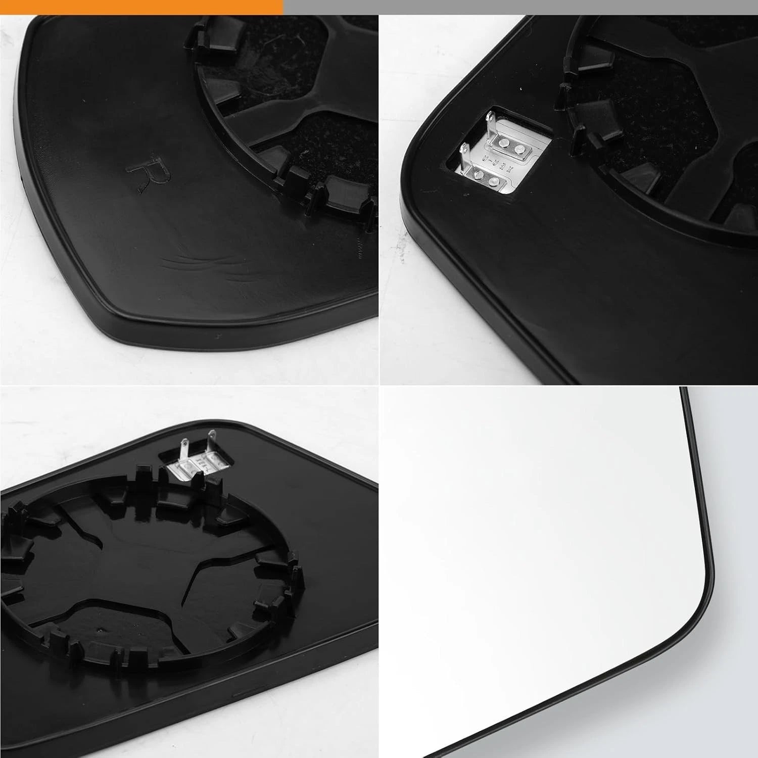2013-2018 For Altima Nissan Mirror Glass Passenger Side with Backing Plate