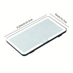 LED Car Sun Visor Makeup Mirror Rechargeable HD Vanity Light Universal