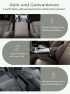 Car Seat Gap Filler Premium Leather Organizer for Car SUV Truck 1 PC