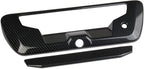 For Nissan Frontier 2022 - 2024 ABS Carbon FiberRear Tailgate Trunk Door Handle Cover