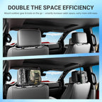 Universal Headrest Molle Panel Tactical Organizer Gadget Holder 2 PCS