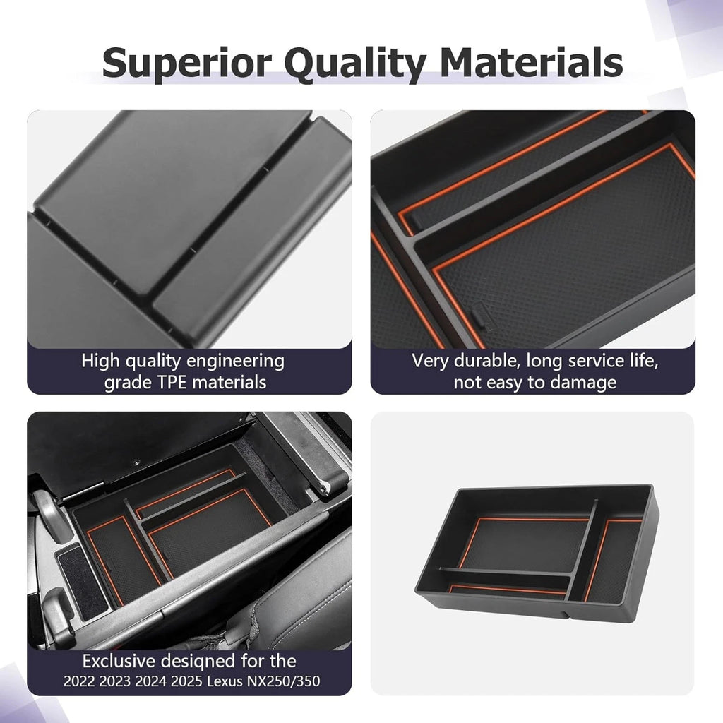 2022-2026 Lexus NX Center Console Organizer Tray