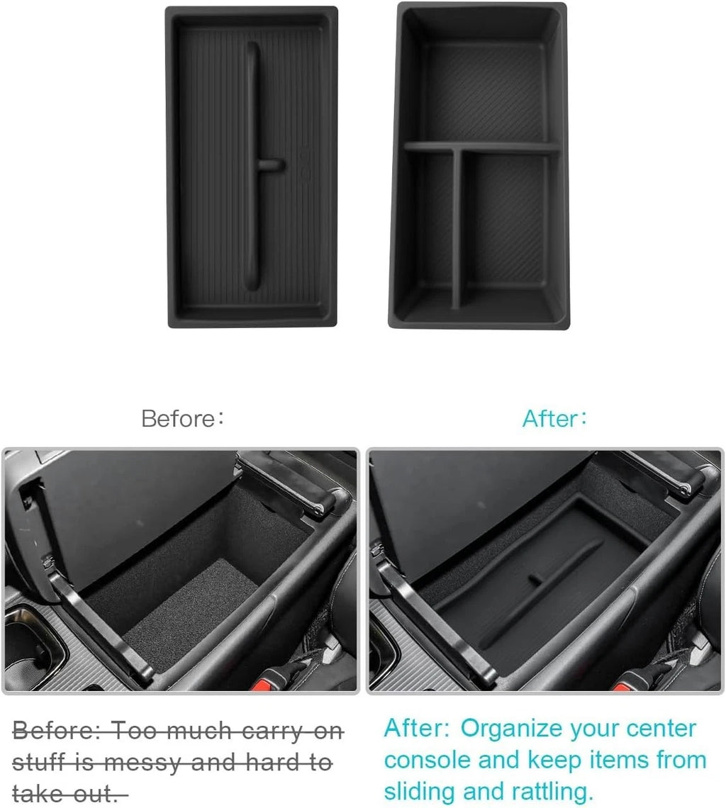 2023-2026 Lexus RX350 Silicone Center Console Organizer Tray 2PCS