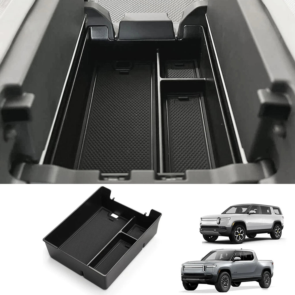 Rivian R1T & R1S  Center Console Organizer Tray -  Armrest Storage