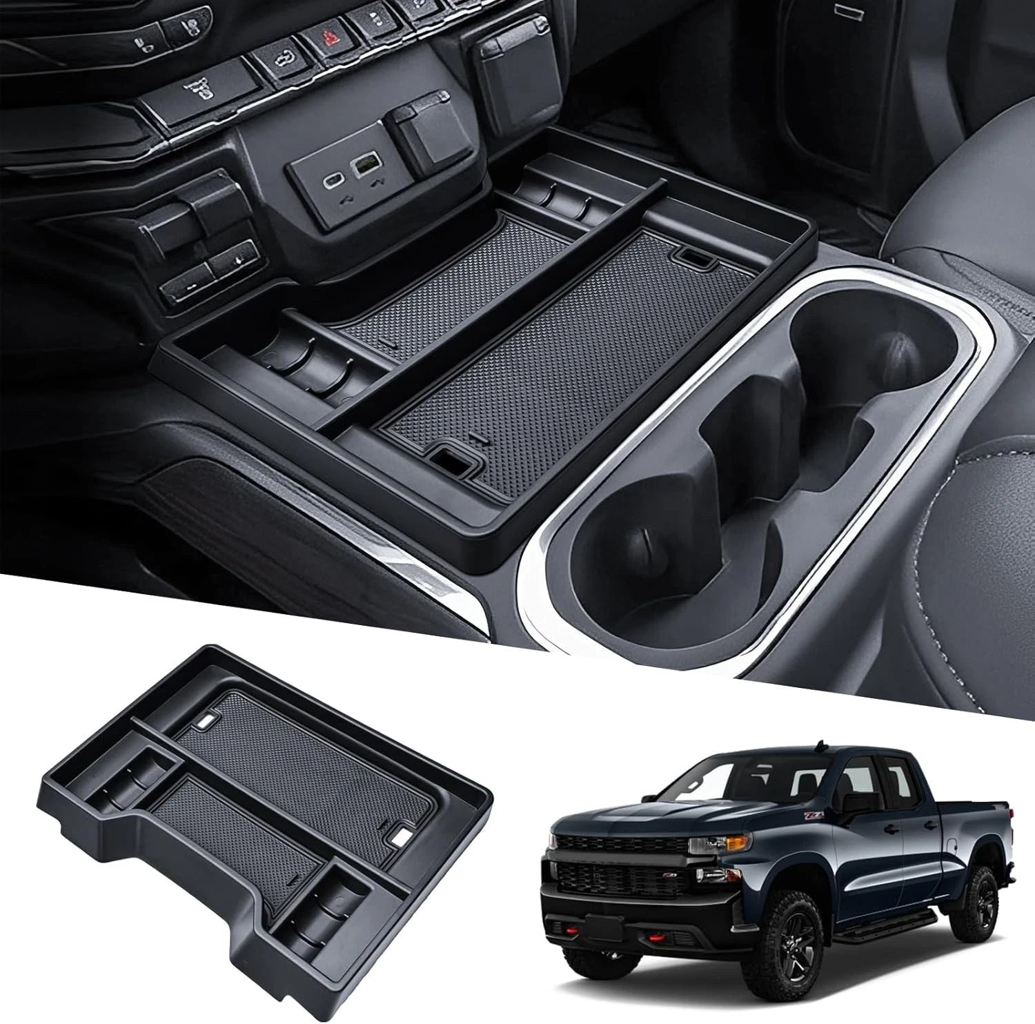 2019-2022 Chevy Silverado/Sierra 1500 Center Console Organizer